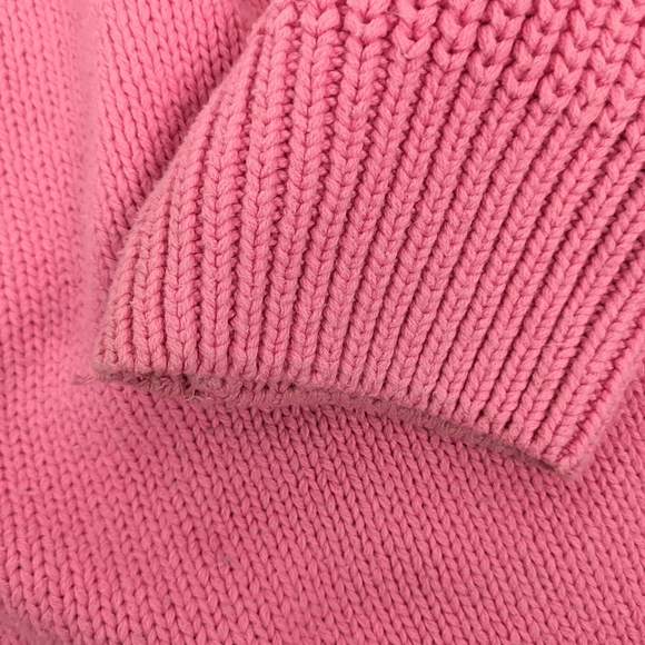 Lazy Oaf Pink Knit Sweater Dress Medium - Picture 7 of 12